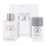 Giorgio Armani Acqua di Gio Pour Homme zestaw woda toaletowa spray 100ml + dezodorant sztyft 75g