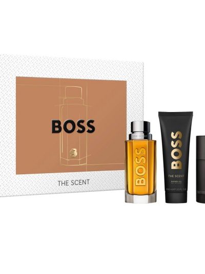 Hugo Boss Boss The Scent For Him zestaw woda toaletowa spray 100ml + żel pod prysznic 100ml + dezodorant sztyft 70g