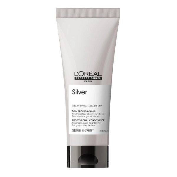 L'Oreal Professionnel Serie Expert Silver odżywka do włosów siwych i rozjaśnianych 200ml