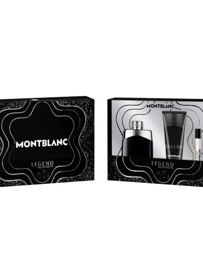 Mont Blanc Legend zestaw woda toaletowa spray 100ml + miniatura wody toaletowej 7.5ml + żel pod prysznic 100ml