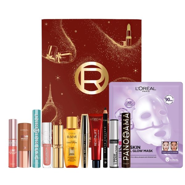 L'Oreal Paris Holidays kalendarz adwentowy 12szt