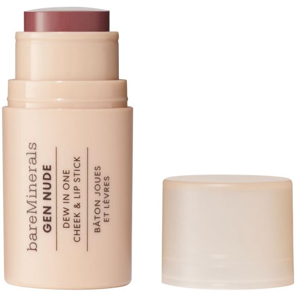 bareMinerals Gen Nude Dew in One Cheek & Lip Stick kremowy sztyft do policzków i ust Berry Me in Merlot 4.5g