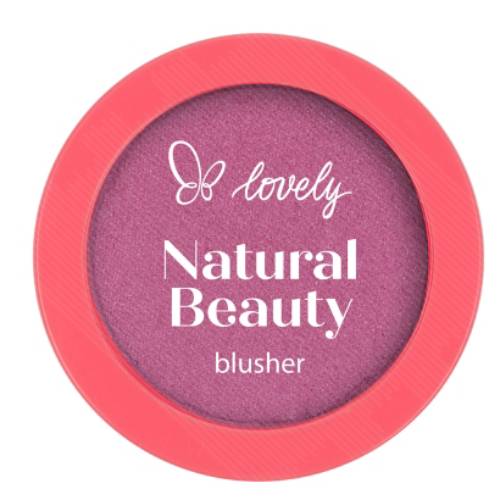 Lovely Natural Beauty Blusher mineralny róż do policzków 8 3.6g