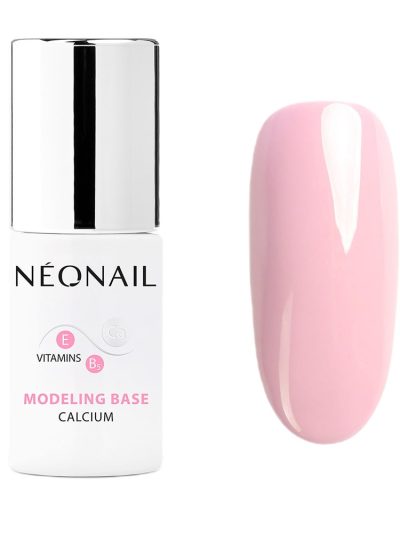 NeoNail Modeling Base Calcium baza hybrydowa Blush Boomer 7.2ml
