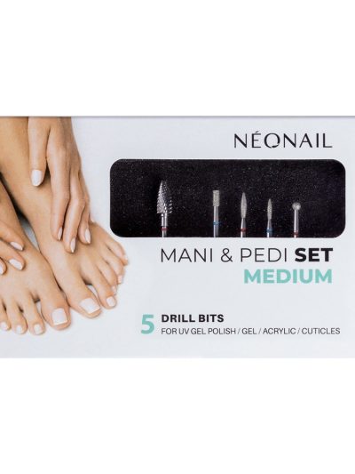 NeoNail Medium zestaw frezów 5szt.