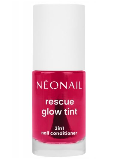 NeoNail Rescue Glow Tint regenerująca odżywka do paznokci Glazed Strawberry 7.2ml
